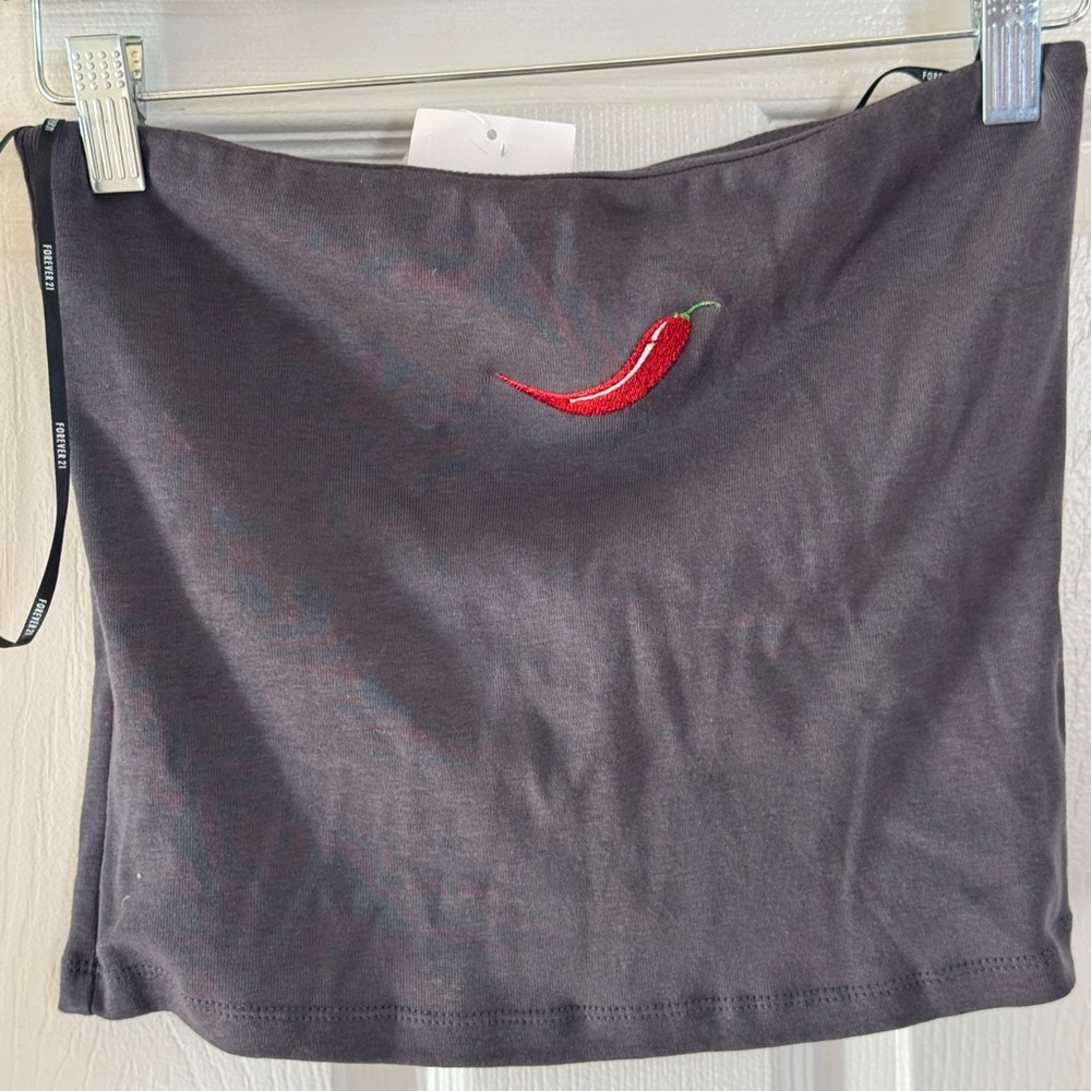Forever 21 Gray Mini Pencil Skirt Casual